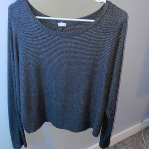 Garage charcoal sweater shirt